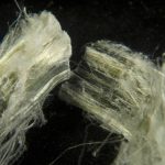 pure fibrous asbestos samples that can cause lung cancer